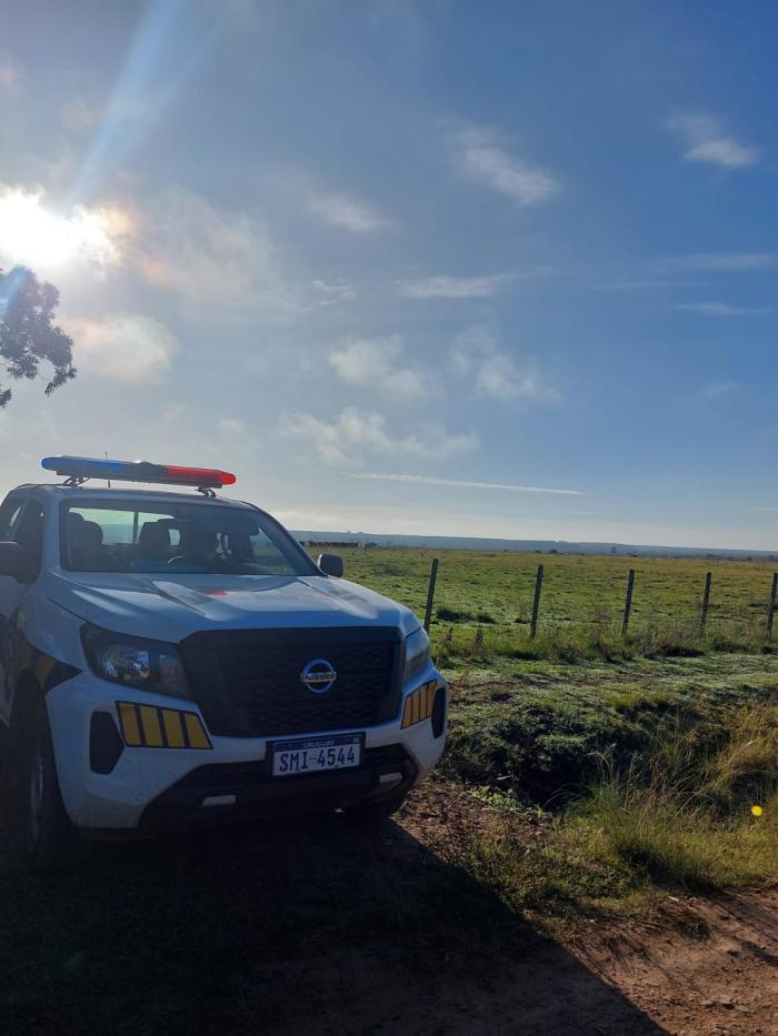 Movil policial de Seguiridad Rural