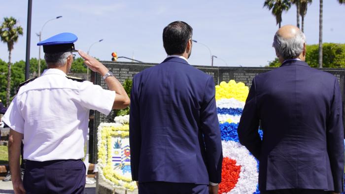 Ceremonia día del Policía Caído 