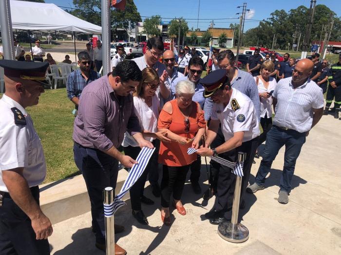 Inauguración Destacamento de Bomberos de Quebracho