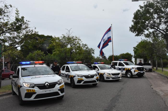 flota en la bandera 