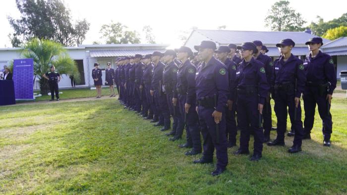 Ceremonia de egreso de la Escuela Policial de la Escala Básica en Maldonado
