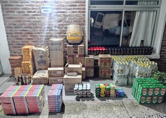 Mercadería incautada