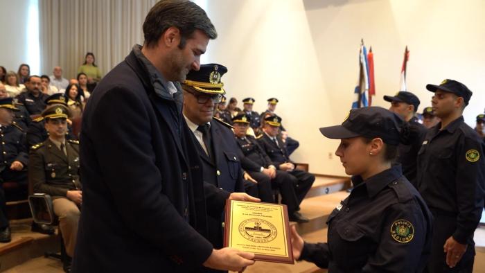Egreso de la nonagésima cuarta promoción de agentes de la Escuela Policial de Treinta y Tres