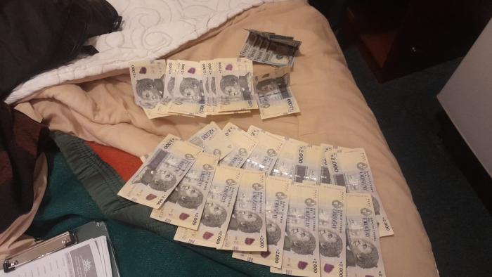 Dinero incautado 