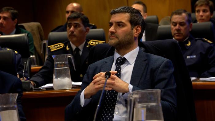 Ministerio del Interior compareció ante la Comisión de Seguridad 