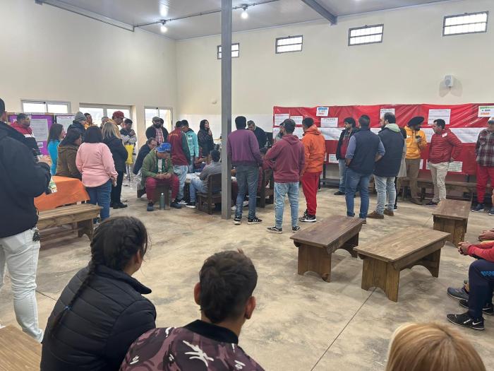 Muestra educativa del primer semestre de educación secundaria