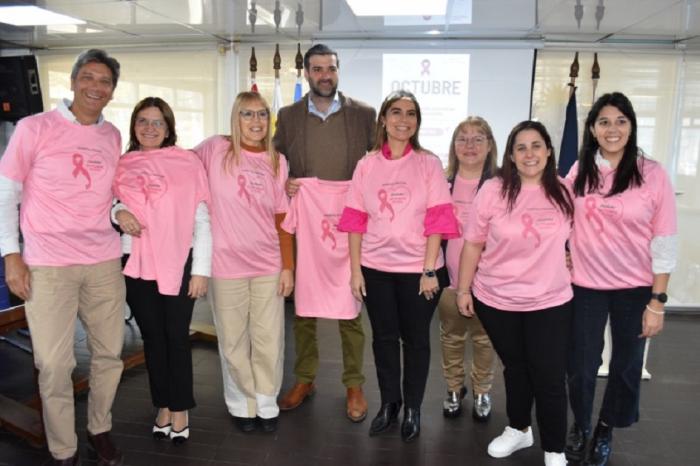 El ministro del Interior, Nicolás Martinelli, acompañó en la jornada de sensibilización sobre el cán