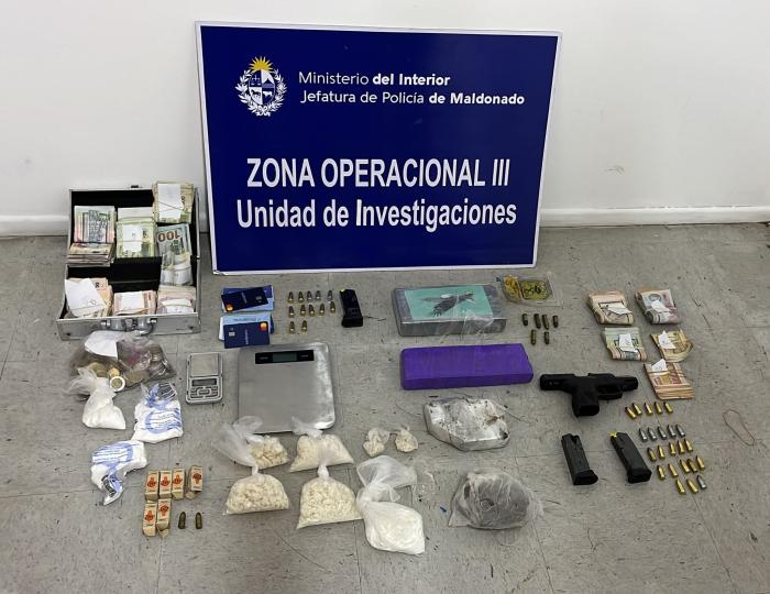 Incautación en San Carlos