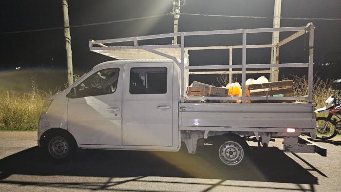 Camioneta incautada Camioneta incautada