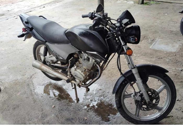 Moto usada en uno de los hechos.