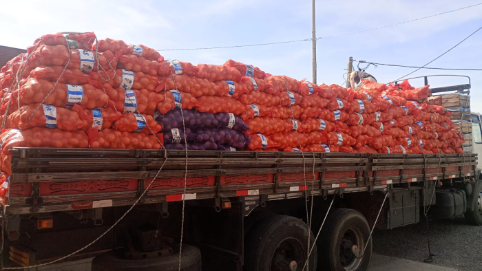 Policía Caminera incautó 12.640 kgs. de mercadería.