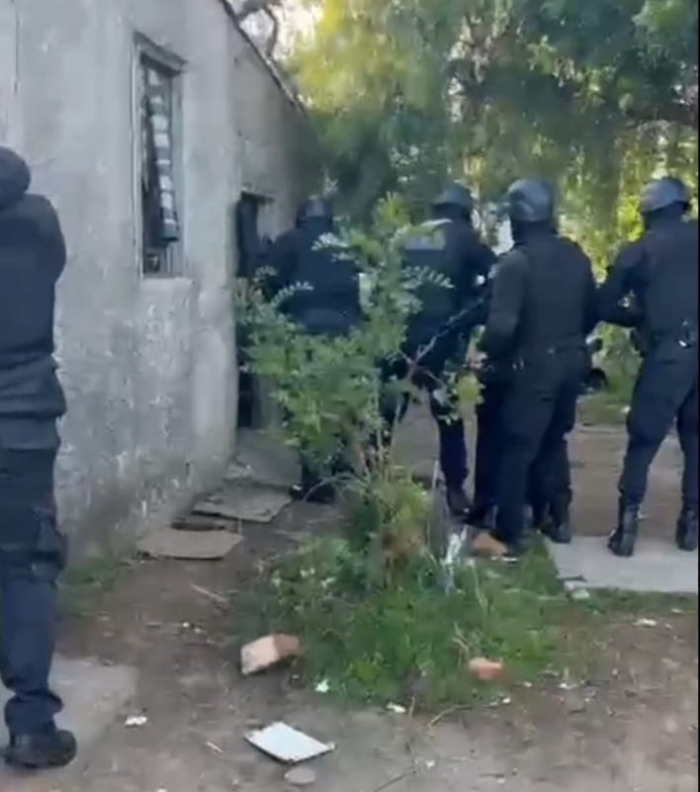Operativo en Río Branco.