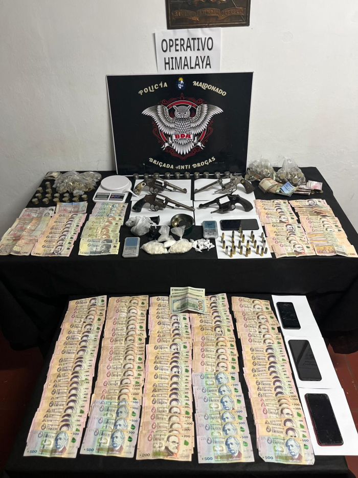 Efectos incautados Operación Himalaya
