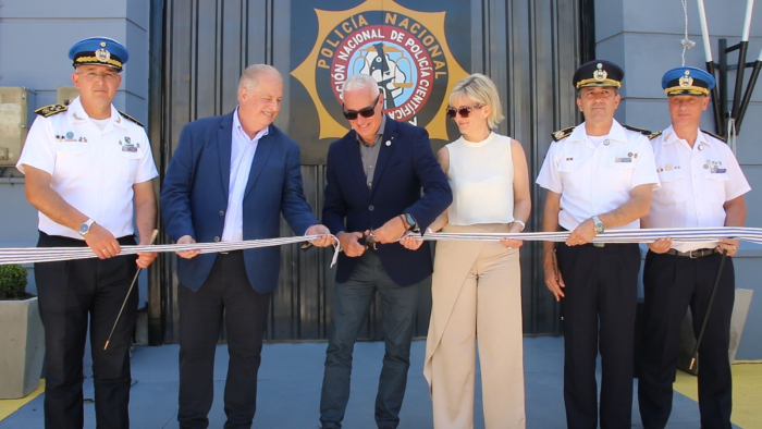 Autoridades en inaguración Policía Científica Regional Norte Autoridades en inaguración Policía Científica Regional Norte