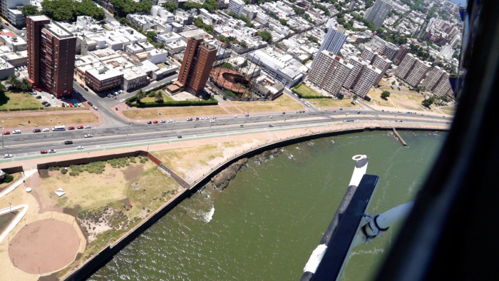 Dirección Nacional de Aviación realizando patrullaje