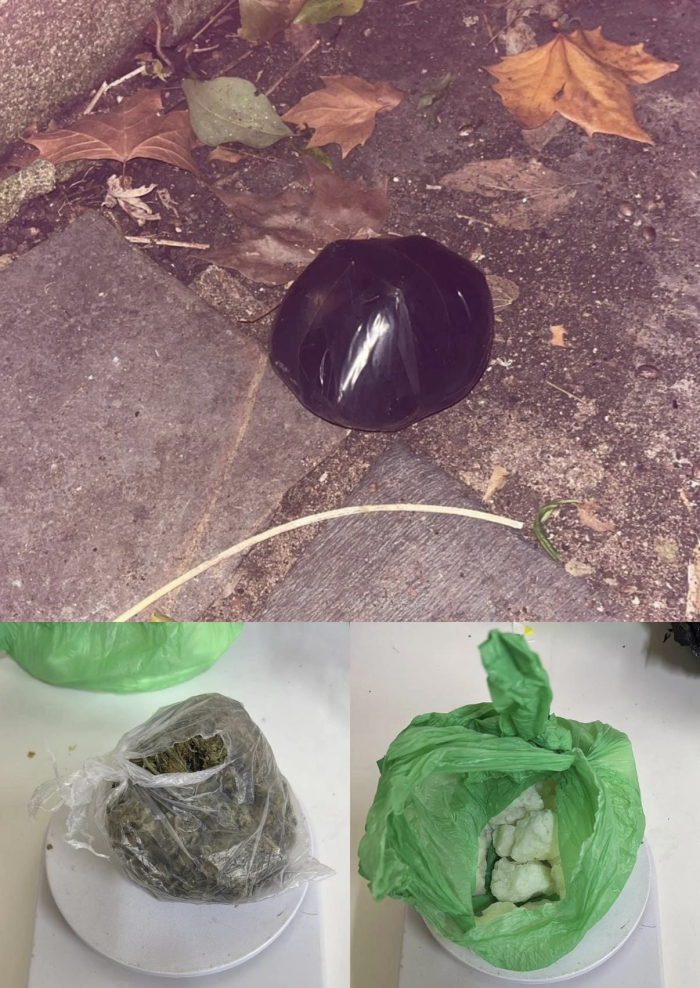 Incautación Cocaína y marihuana incautada