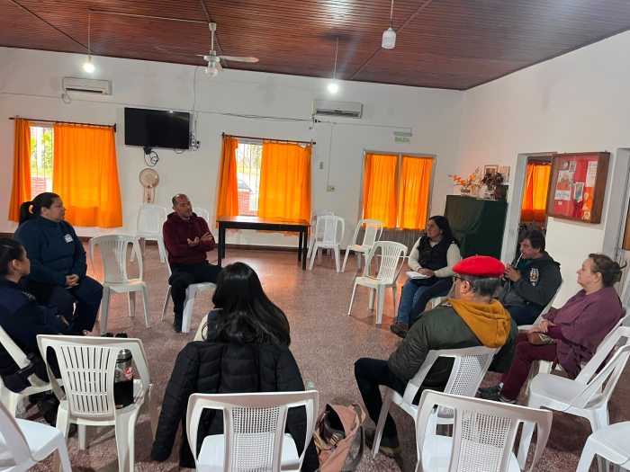 Participantes en el taller