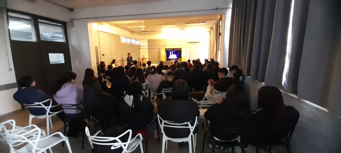 Participantes participando del taller 