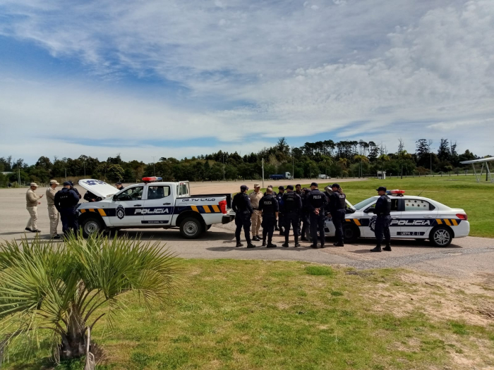 Funcionarios policiales participaron en un curso de manejo defensivo y seguridad vial