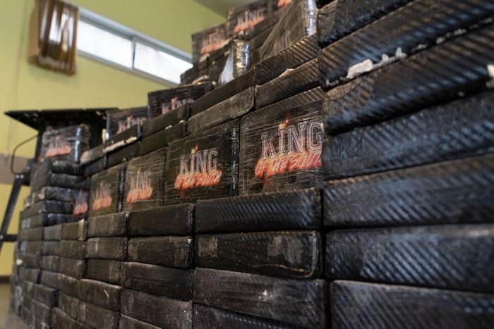 Ladrillos de droga incautados Ladrillos de droga incautados