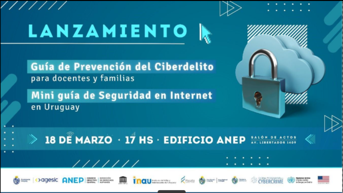 Afiche de invitación al evento Invitación al evento de lanzamiento de las guías