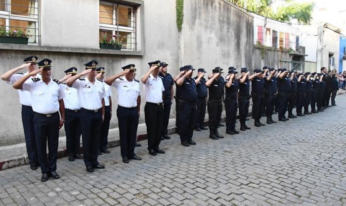 Se conmemoró el 194 aniversario de la creación de la Policía Nacional en Rocha 