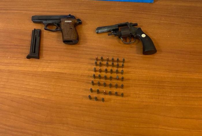 armas y municiones incautadas