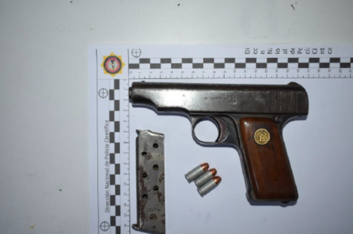 Arma incautada 