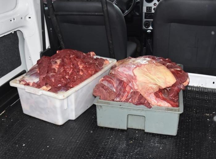 Carne incautada Carne incautada.