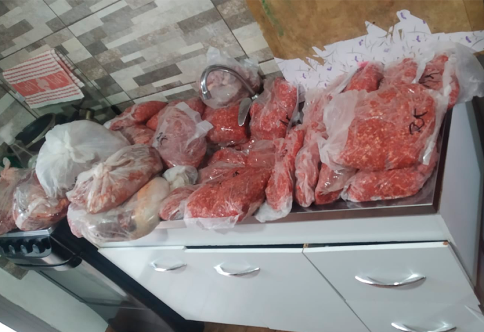 Carne incautada Carne incautada