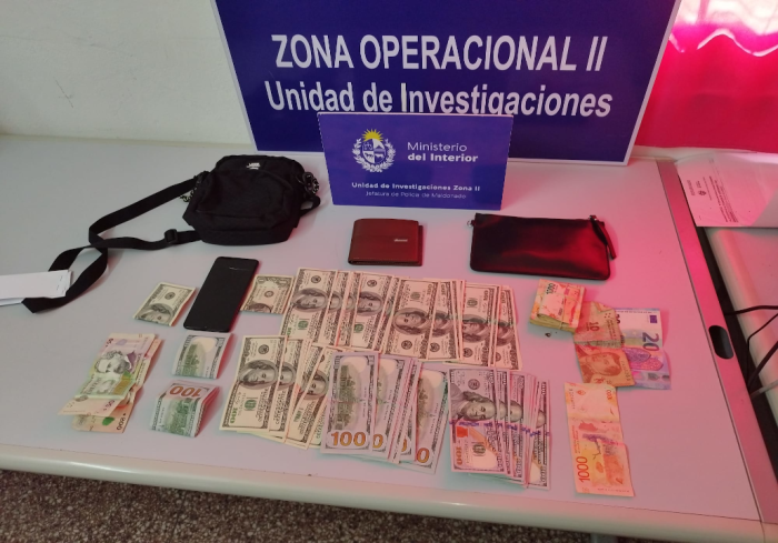 Diversos efectos incautados por Área de Investigaciones II