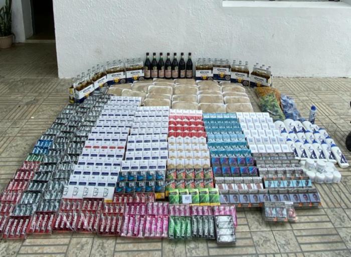 mercadería de contrabando incuatada