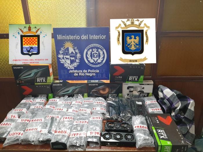 objetos incautados 