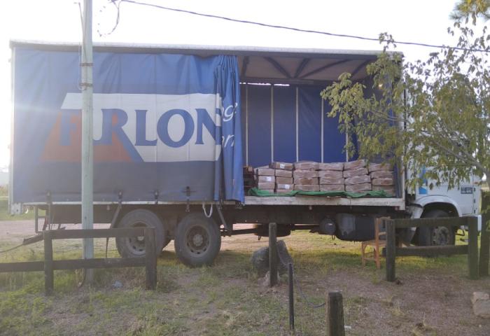 camion con contrabando