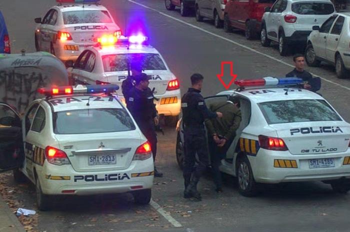 autor detenido por la Policía