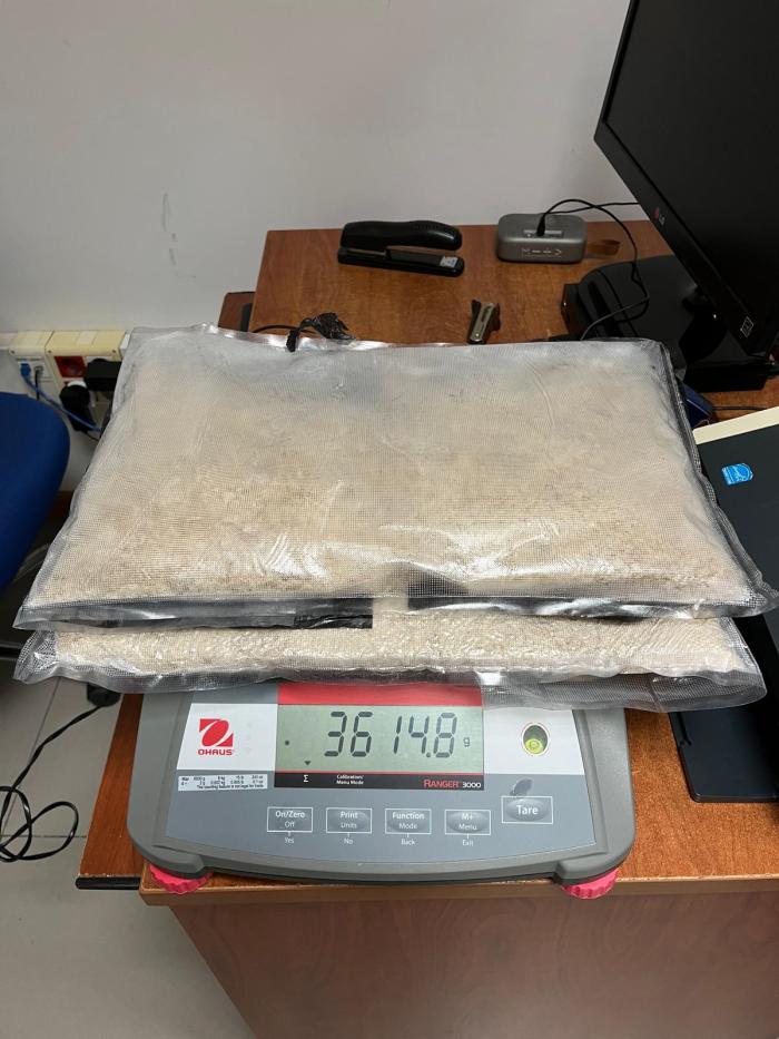 droga incautada en valija