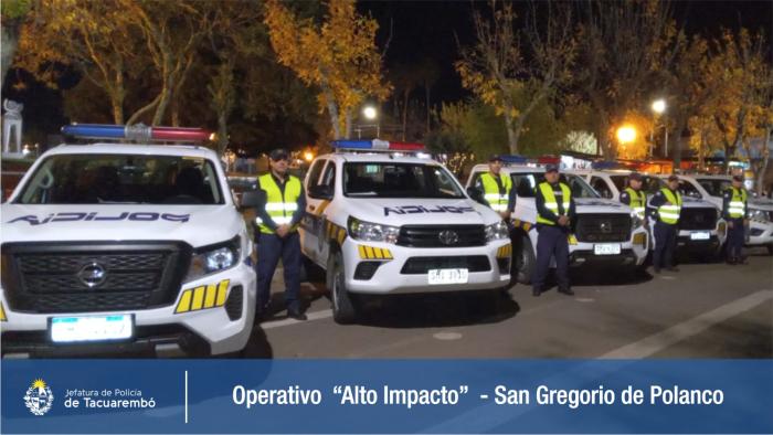 Móviles policiales