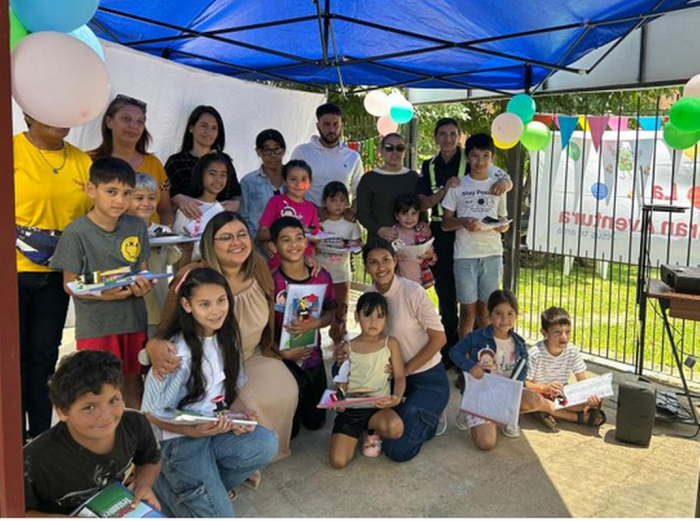 Graduación del merendero del barrio La Amarilla “La Gran Aventura” 