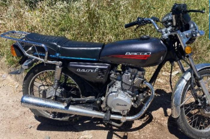 motocilceta recueprada por la Policía