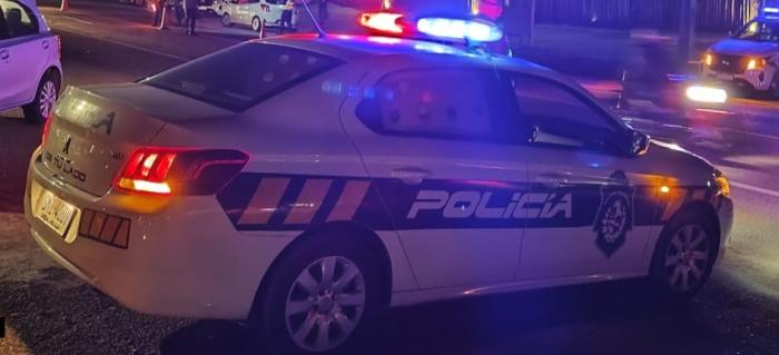 Formalizado por estafa un movil policial con las luces encendidas