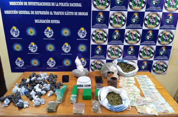 objetos incautados en los allanamientos