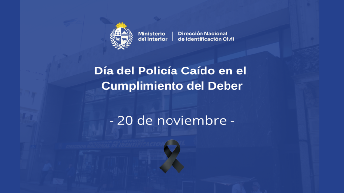 Día del Policía Caído