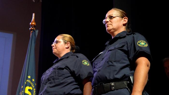 Policías reconocidas