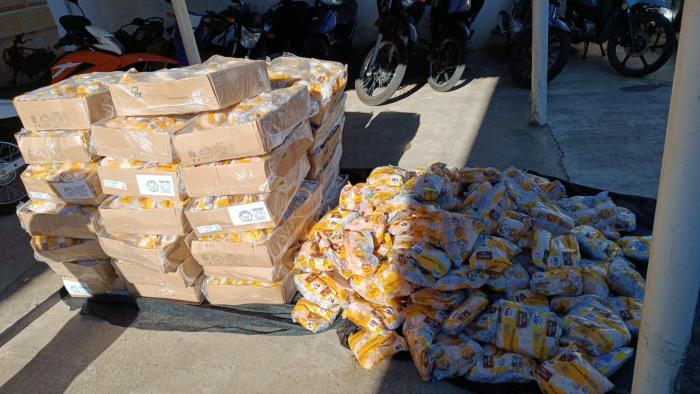 mercadería incautada