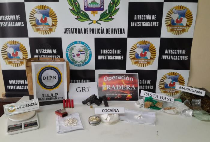 objetos incautados en la operacion Pradera