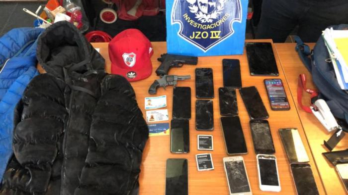 objetos incautados en los allanamientos
