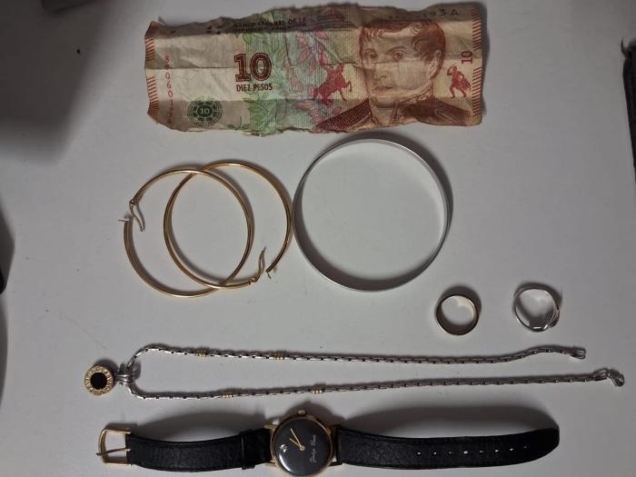 Objetos incautados