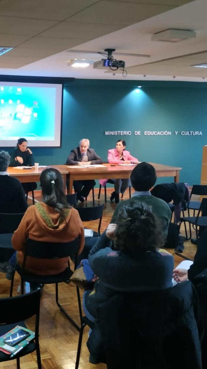 participación de Migración a través de la Coordinadora Administrativa