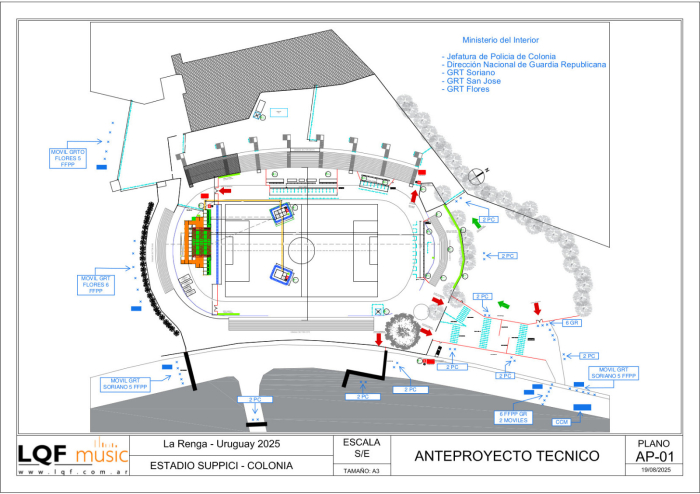 Mapa del Operativo
