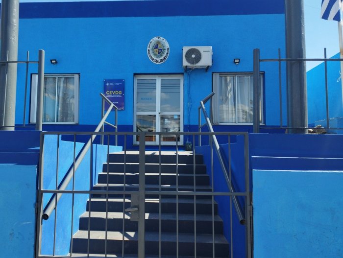 Fachada de la Comisaria Especializada en Violencia Doméstica y Género